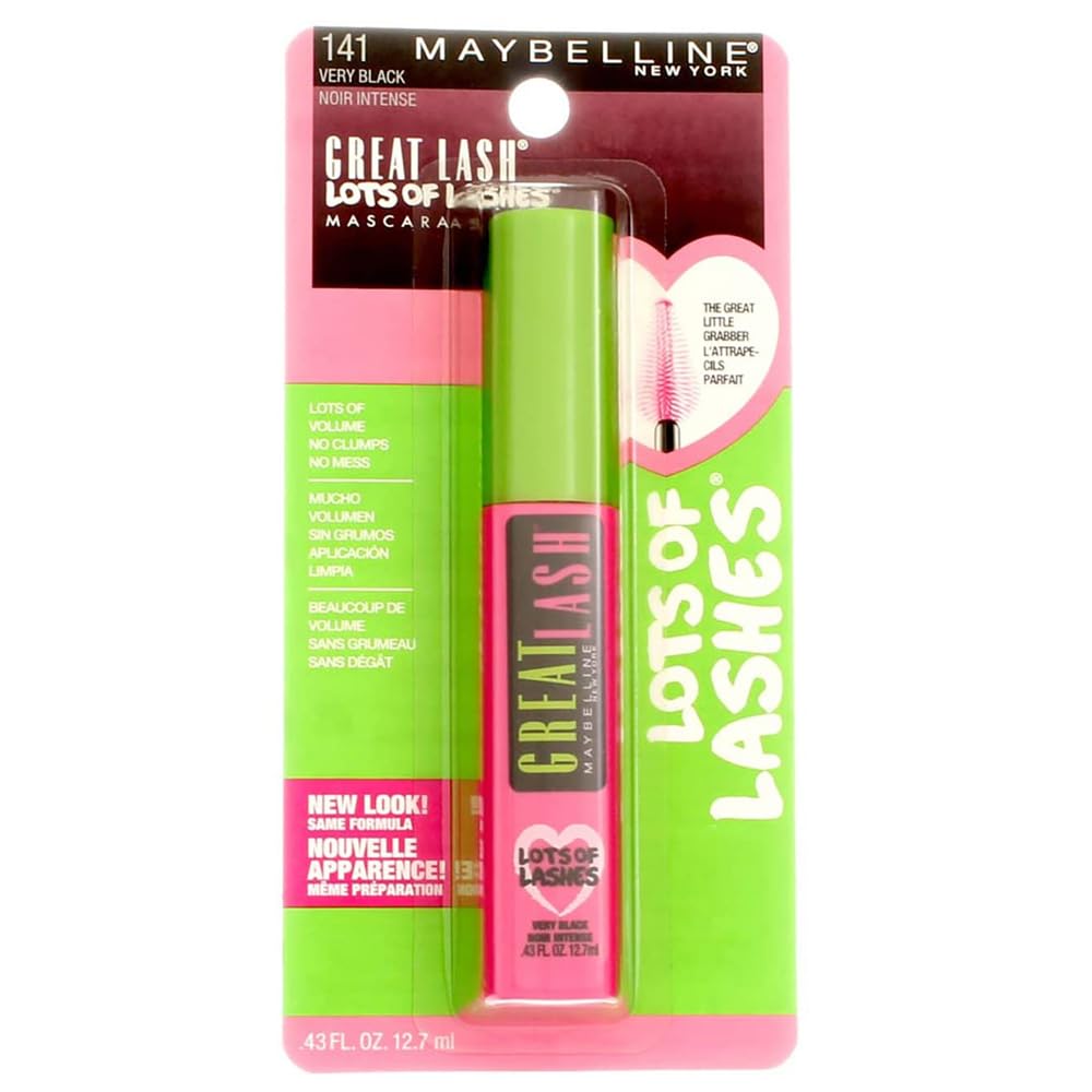 Maybelline Great Lash Clear Mascara, Conditioning Formula for Lashes and Eyebrows for a Natural Eye Makeup Look, 1 Count